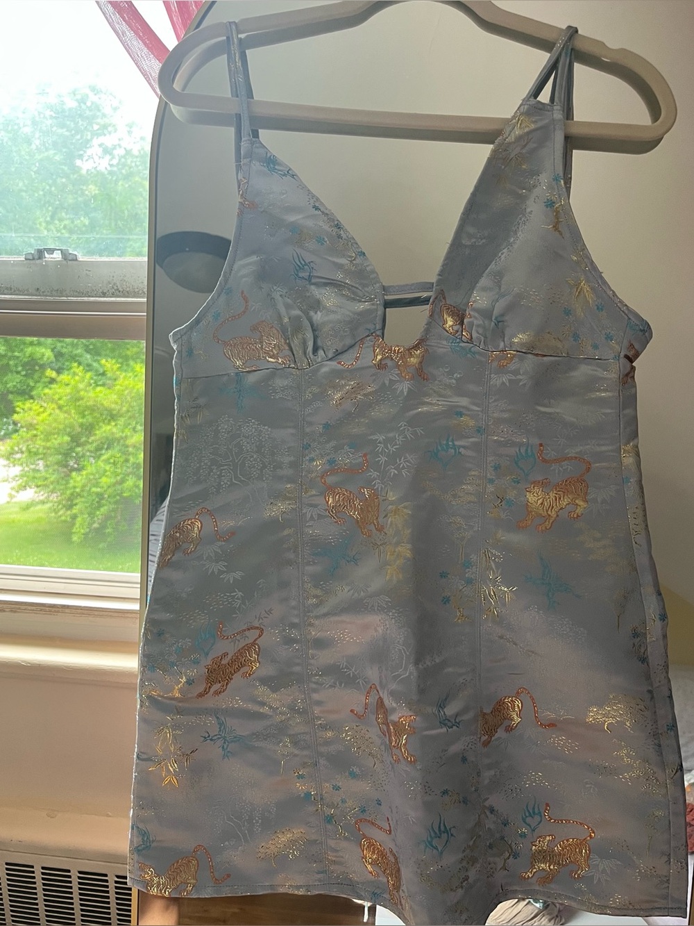 NWOT Urban Outfitters satin slip dress